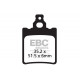 Спирачни дискове EBC Мото EBC Спирачни накладки Organic FA060 | race-shop.bg