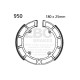Спирачни дискове EBC Мото EBC Предни спирачни челюсти Plain 950 | race-shop.bg