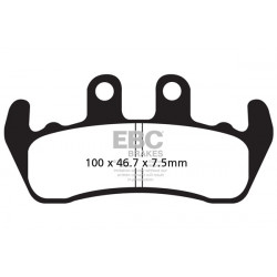 EBC Спирачни накладки Organic FA166