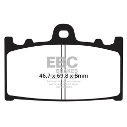 EBC Спирачни накладки Organic FA FA433/4