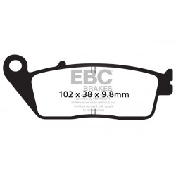 EBC Спирачни накладки SFA Scooter Organic SFA196
