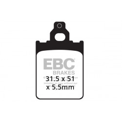 EBC Спирачни накладки SFA Scooter Organic SFA186