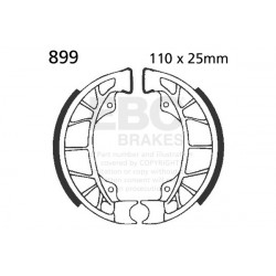 EBC Предни спирачни челюсти Plain 899