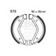 Спирачни дискове EBC Мото EBC Предни спирачни челюсти Plain 970 | race-shop.bg