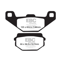 EBC Спирачни накладки Organic FA FA297