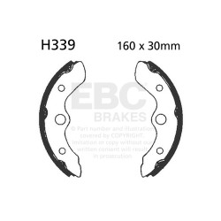 EBC Спирачни челюсти Plain H339