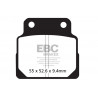 EBC Спирачни накладки Organic FA122