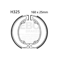 EBC Спирачни челюсти Plain H325