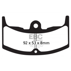 EBC Спирачни накладки Organic FA080