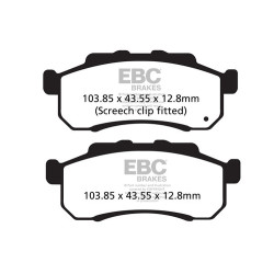 EBC Спирачни накладки Carbon TT FA476TT