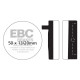 Спирачни дискове EBC Мото EBC Спирачни накладки Organic FA FA012 | race-shop.bg