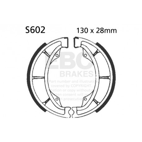 Спирачни дискове EBC Мото EBC Спирачни челюсти Organic S602 | race-shop.bg