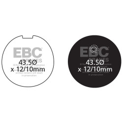 EBC Спирачни накладки Organic FA FA039