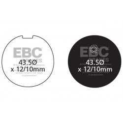 EBC Спирачни накладки Organic FA039
