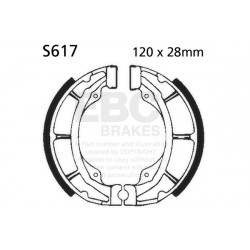 EBC Спирачни челюсти Organic S617