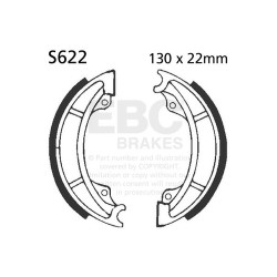 EBC Спирачни челюсти Plain S622