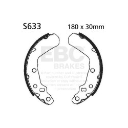 EBC Спирачни челюсти Plain S633