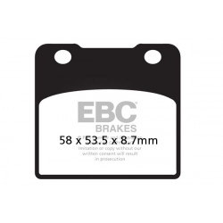 EBC Спирачни накладки Organic FA103