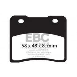 EBC Спирачни накладки Organic FA102