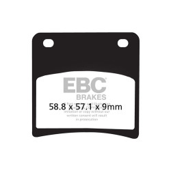 EBC Спирачни накладки Organic FA FA146