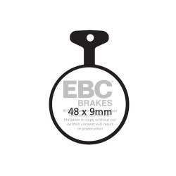 EBC Спирачни накладки Organic FA FA011