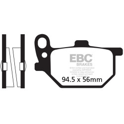 EBC Спирачни накладки Organic FA FA041