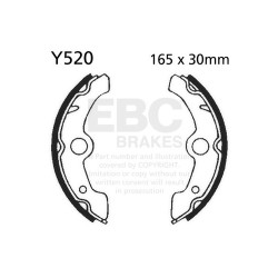 EBC Спирачни челюсти Plain Y520