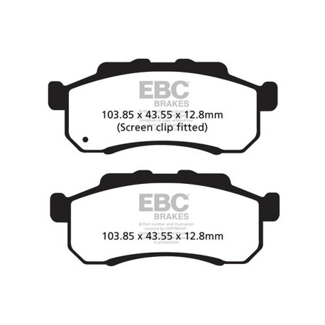 Спирачни дискове EBC Мото EBC Спирачни накладки Organic FA FA716 | race-shop.bg