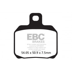 EBC Спирачни накладки SFAC Scooter Carbon SFAC266