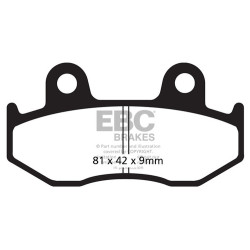 EBC Спирачни накладки SFAC Scooter Carbon SFAC323
