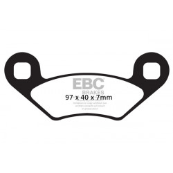 EBC Спирачни накладки SXR Race SXR159HH