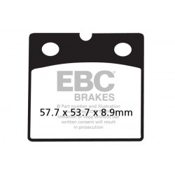 EBC Спирачни накладки Semi-Sintered FA711V