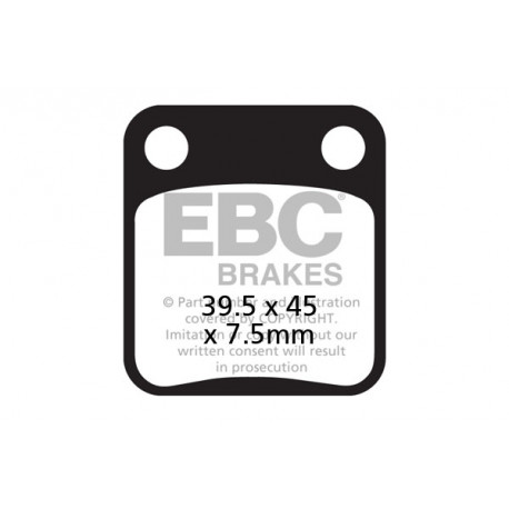 Спирачни дискове EBC Мото EBC Спирачни накладки Double-H Sintered FA054HH | race-shop.bg