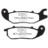EBC Спирачни накладки Sintered FA375HH