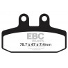 EBC Спирачни накладки Sintered FA256HH