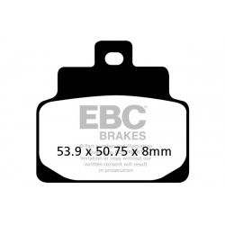 EBC Спирачни накладки Sintered SFA301HH