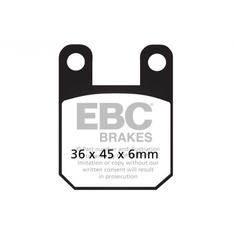 Спирачни дискове EBC Мото EBC Спирачни накладки Sintered FA115R | race-shop.bg