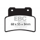 Спирачни дискове EBC Мото EBC Спирачни накладки Sintered FA432HH | race-shop.bg