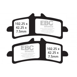 EBC Спирачни накладки Double-H Sintered FA447HH