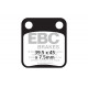 Спирачни дискове EBC Мото EBC Спирачни накладки Sintered SFA054HH | race-shop.bg