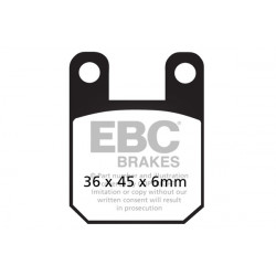 EBC Спирачни накладки Sintered FA115HH
