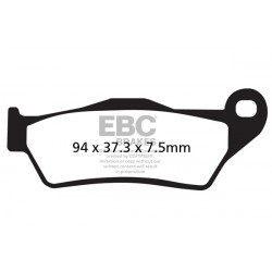 EBC Спирачни накладки Double-H Sintered FA181HH