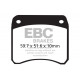 Спирачни дискове EBC Мото EBC Спирачни накладки Sintered FA016HH | race-shop.bg