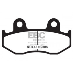 EBC Спирачни накладки Sintered SFA323HH