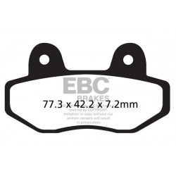 EBC Спирачни накладки Sintered FA622R