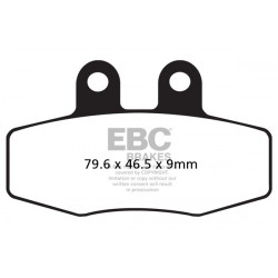 EBC Спирачни накладки R Series Sintered FA132R