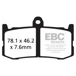 EBC Спирачни накладки Sintered FA491HH