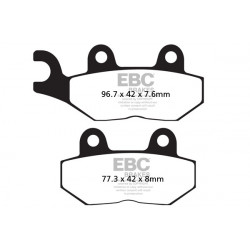 EBC Спирачни накладки Sintered FA214HH