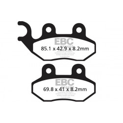 EBC Спирачни накладки Sintered FA264HH