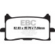 Спирачни дискове EBC Мото EBC Спирачни накладки Sintered FA679HH | race-shop.bg